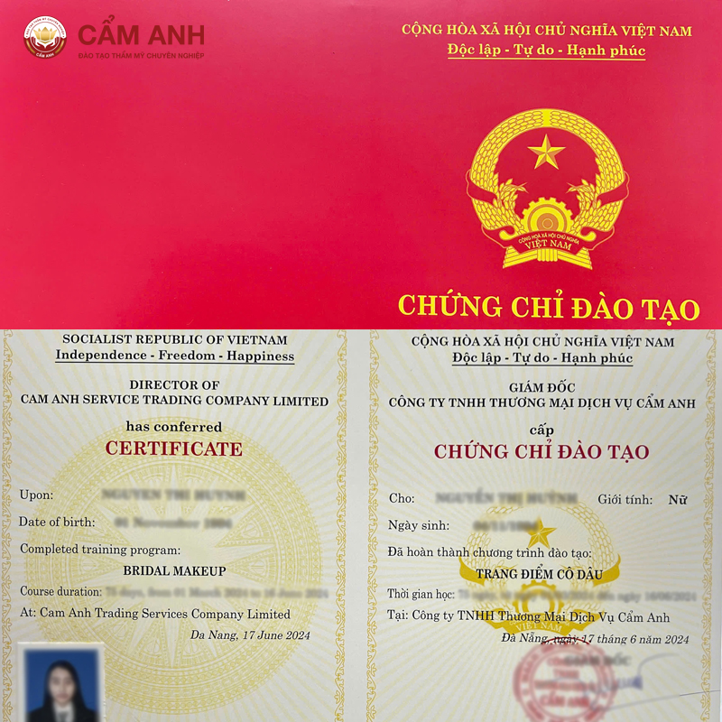 Vì Sao Nên Học Trang Điểm Cô Dâu Tại Cẩm Anh