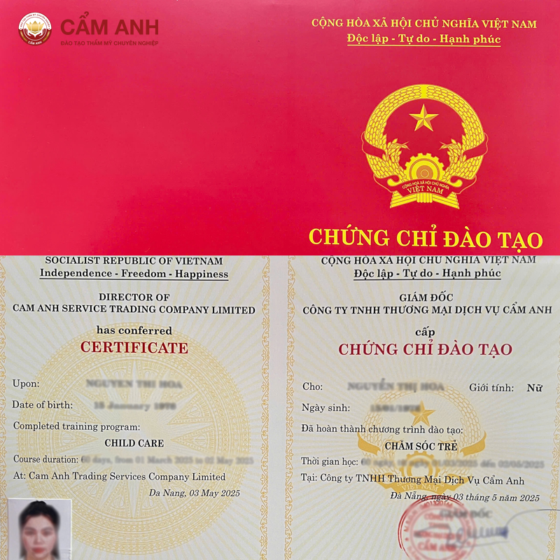 Vì Sao Nên Học Child Care Tại Cẩm Anh