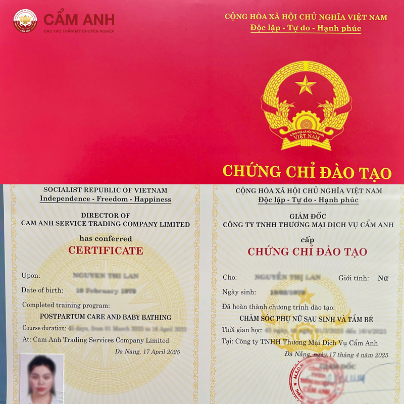 Vì Sao Nên Học Chăm Sóc Mẹ Sau Sinh Tại Cẩm Anh
