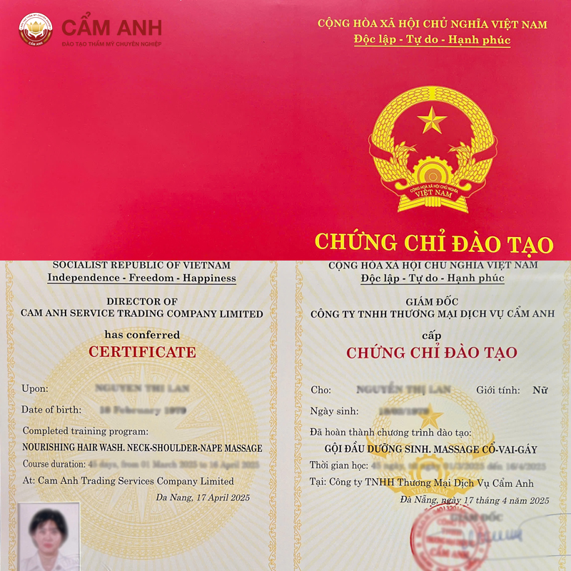 Vì Sao Nên Học Gội Đầu Dưỡng Sinh, Massage Cổ Vai Gáy Tại Cẩm Anh