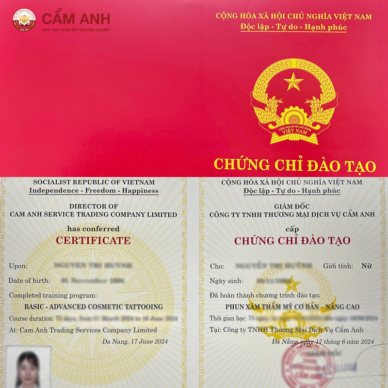Vì Sao Nên Học Basic - Advanced Cosmetic Tattooing Tại Cẩm Anh