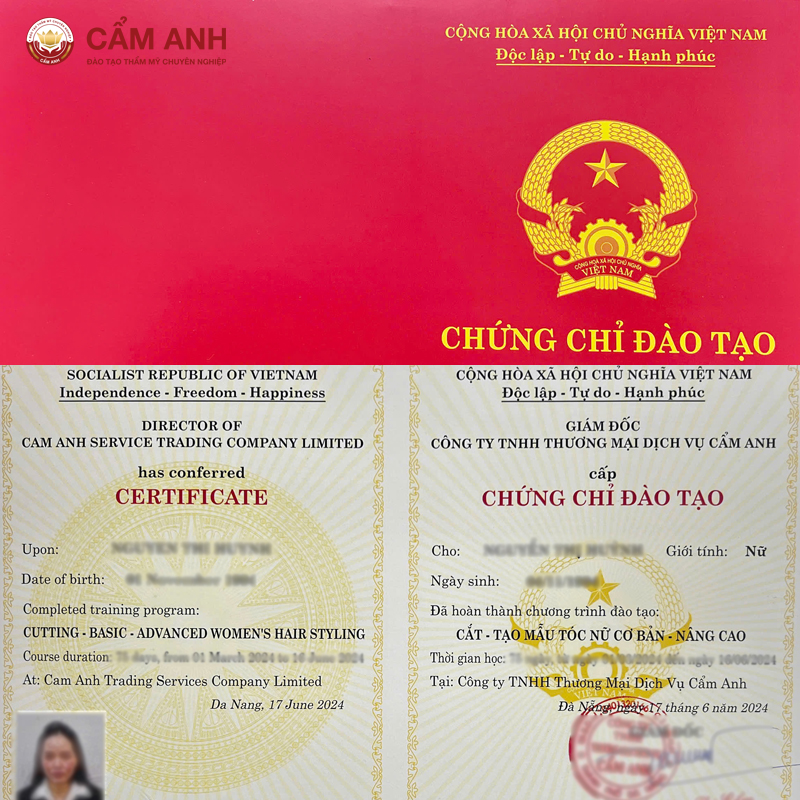 Vì Sao Nên Học Cắt - Uốn - Duỗi - Nhuộm Tóc Nữ Chuyên Nghiệp Tại Cẩm Anh