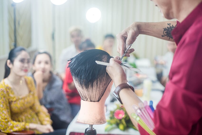 Khoá học cắt tóc nam tại Đà Nẵng